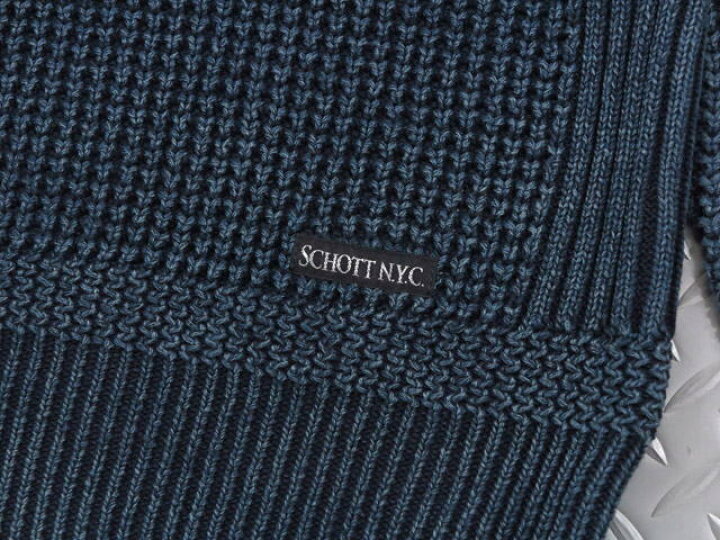 楽天市場】Schott/ショット #3125036 DULL COLOR CABLE KNIT SWEATER 