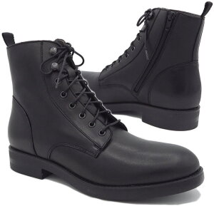 BOEMOS/ボエモス 4672-123 Art.BUEWAX レースアップブーツ/8ホールブーツ NERO(ブラック)