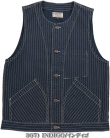 Schott/ショット OLD HICKORY DENIM VEST オールドヒッコリーデニムベスト/デニムジレ