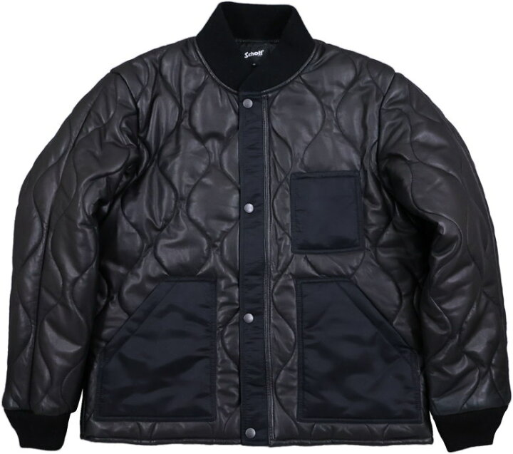楽天市場】Schott/ショット QUILTED LINNER SHORT LEATHER シープ 