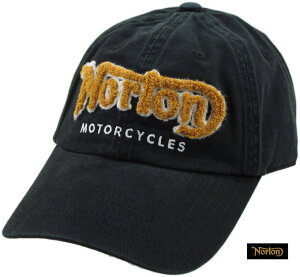 NORTON/�m�[�g��#NM040006 BELINNI CAP �h�J����x�[�X�{�[���L���b�v BLACK(�u���b�N)