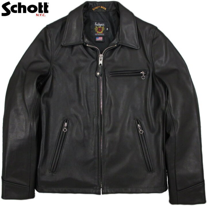 楽天市場】Schott/ショット#103US 103US TRUCKER LEATHER JACKET 米国