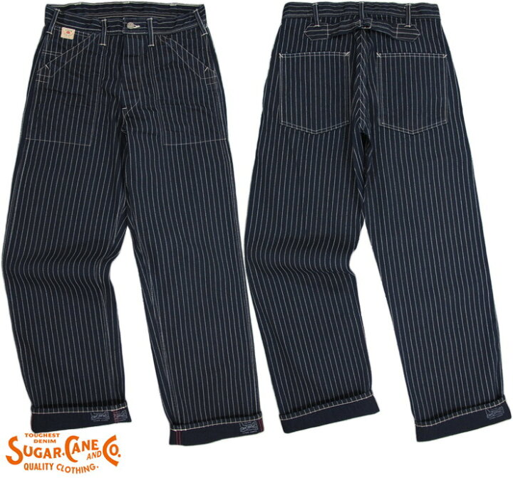 楽天市場】SUGAR CANE/シュガーケーン 9oz. WABASH STRIPE ENGINEER 