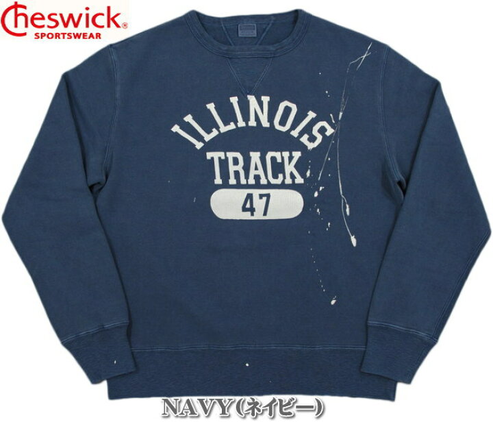 楽天市場】CHESWICK/チェスウィック COTTON FLEECE CREW SWEAT 