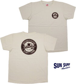 SUN SURF/サンサーフ S/S T-SHIRT“HONOKAA MILK”半袖バックプリントTシャツ OFF WHITE(オフホワイト)/SS77909