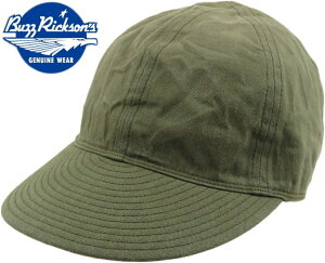 BUZZ RICKSON'S/�o�Y���N�\���Y CAP MECHANICS TYPE A-3�R�b�g���w�����{�[���AA-3���J�j�b�N�L���b�v/�~���^���[�L���b�v OLIVE(�I���[�u)/Lot No. BR02536