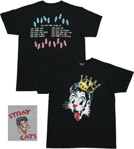 STRAY CATS×STYLE EYES/�X�g���C�L���b�c×�X�^�C���A�C�Y ROCK T-SHIRT LIMITED EDITION �gBLAST OFF!�h���~�e�b�h�G�f�B�V�����E���b�NT�V���c/�I�t�B�V�������v���JT�V���c BLACK(�u���b�N)/SE78299