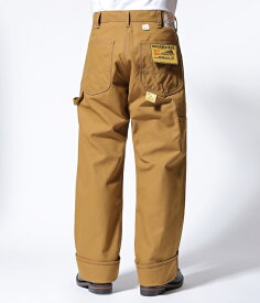 SUGAR CANE/シュガーケーン 13oz. BROWN DUCK WORK PANTS13オンス、ブラウンダック ワークパンツ/ペインターパンツ 138 BROWN(ブラウン)/Lot No. SC41824