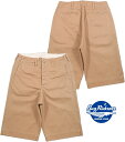 BUZZ RICKSON'S/バズリクソンズ CHINO 1942 MODEL SHORTSミリタリーチノショーツ/ショートパンツ BEIGE(ベージュ)/BR51736