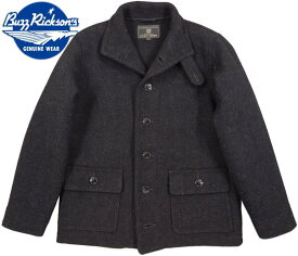 BUZZ RICKSON'S/バズリクソンズ SUBMARINE CLOTHING WINTER WOOLEN“U.S. NAVY UNIFORM” サブマリナーコート 01)CHARCOAL(チャコールグレー)/ Lot No. BR13877