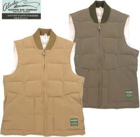 SUGAR CANE(シュガーケーン) ALASKA SLEEPING BAG GOOSE DOWN, MADE IN USA “VIKING” VEST アラスカ・スリーピングバッグ、バイキング ダウンベスト Lot No. AS15005