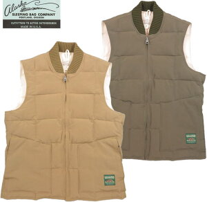 SUGAR CANE(VK[P[) ALASKA SLEEPING BAG GOOSE DOWN, MADE IN USA gVIKINGh VEST AXJEX[sOobOAoCLO _ExXg Lot No. AS15005