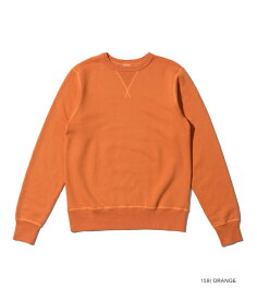 BUZZ RICKSON'S/バズリクソンズ SET-IN CREW SWEAT セットインスリーブ・スウェットシャツ/ミリタリースウェット/無地トレーナー ORANGE(オレンジ)/Lot No. BR65622