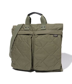 BUZZ RICKSON'S/バズリクソンズ QUILTED HELMET BAG キルティング、ヘルメットバッグ/ショルダー 149) OLIVE(オリーブ)/Lot No. BR02716