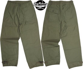 BUZZ RICKSON'S/バズリクソンズ TROUSERS, COLD WEATHER, PERMEABLE (MOD.) 米海軍トラウザースパンツ、モディファイバージョン/ユーティリティートラウザース 01) OLIVE DRAB(オリーブドラブ)/Lot No. BR42341