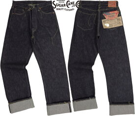 SUGAR CANE/シュガーケーン “Made in USA” 13oz. BLUE DENIM WAIST OVERALLS S1944 MODEL 米国製 1944 MODEL/大戦モデル/Lot No. SC41944US 421A) ONE WASH