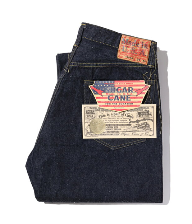 楽天市場】SUGAR CANE/シュガーケーン “Made in USA” 13oz. BLUE DENIM  