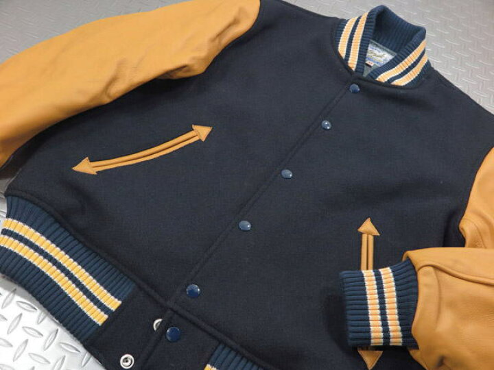 楽天市場】WHITESVILLE/ホワイツビル 30oz. WOOL MELTON AWARD JACKET 