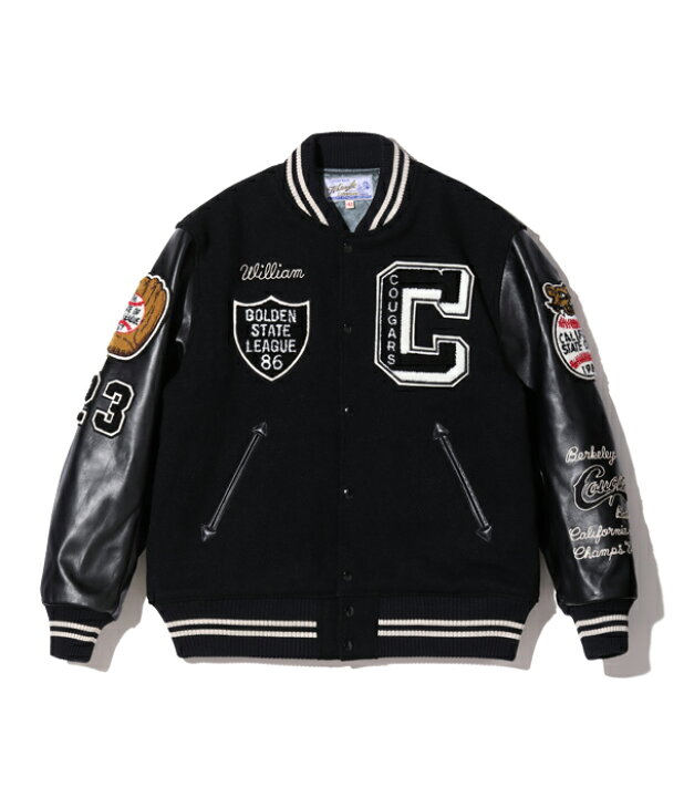 楽天市場】WHITESVILLE/ホワイツビル 30oz. WOOL MELTON AWARD JACKET 