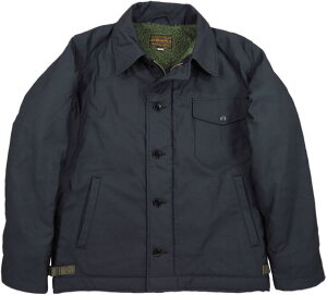 BUZZ RICKSON'S/oYN\Y Jacket, Intermediate, Cold Weather Type DECK A-2 gNAVY COLOR CIVILIAN MODEL BUZZ RICKSON MFG. CO.h VrAfA-2fbLWPbg Lot No. BR14957