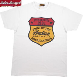 INDIAN MOTORCYCLE/インディアンモーターサイクル S/S T-SHIRT “INDIAN AD” 半袖プリントTシャツ/カットソー WHITE(ホワイト)/Lot No. IM78974