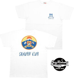 BUZZ RICKSON'S/バズリクソンズ S/S T-SHIRT “CAMP FUJI SAMURAI CLUB” 半袖バックプリントTシャツ/プリントTEE WHITE(ホワイト)/Lot No. BR78992
