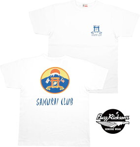 BUZZ RICKSON'S/oYN\Y S/S T-SHIRT gCAMP FUJI SAMURAI CLUBh obNvgTVc/vgTEE WHITE(zCg)/Lot No. BR78992