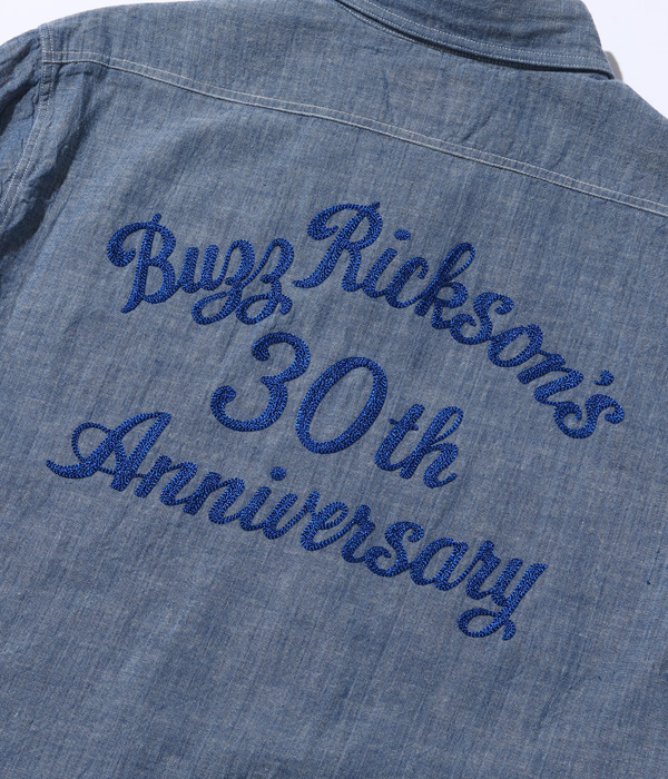 楽天市場】BUZZ RICKSON'S/バズリクソンズ BLUE CHAMBRAY WORK SHIRTS