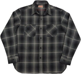 SUGAR CANE/シュガーケーン TWILL CHECK L/S WORK SHIRT ツイルチェック ワークシャツ/チェックシャツ/綿ネルシャツ 119) BLACK(ブラック)/Lot No. SC29149