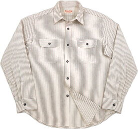SUGAR CANE/シュガーケーン DOBBY STRIPE WORK SHIRT ドビーストライプワークシャツ/長袖ワークシャツ 105) OFF WHITE(オフホワイト)/Lot No. SC29146