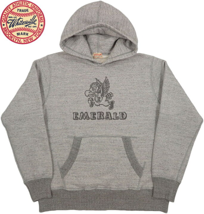 楽天市場】Whitesville/ホワイツビル SWEAT HOODED PARKA W/PRINT 