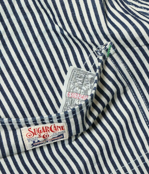 楽天市場】SUGAR CANE/シュガーケーン 11oz. HICKORY STRIPE WORK 