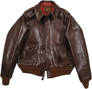 BUZZ RICKSON'S/oYN\Y Jacket, Flying, Summer Type A-2 gCONTRACT No. W535 AC-23380 ROUGH WEAR CLOTHING CO.h tEFAA-2tCgU[WPbg S/BROWN(NO STENCIL)/Lot No. BR80593