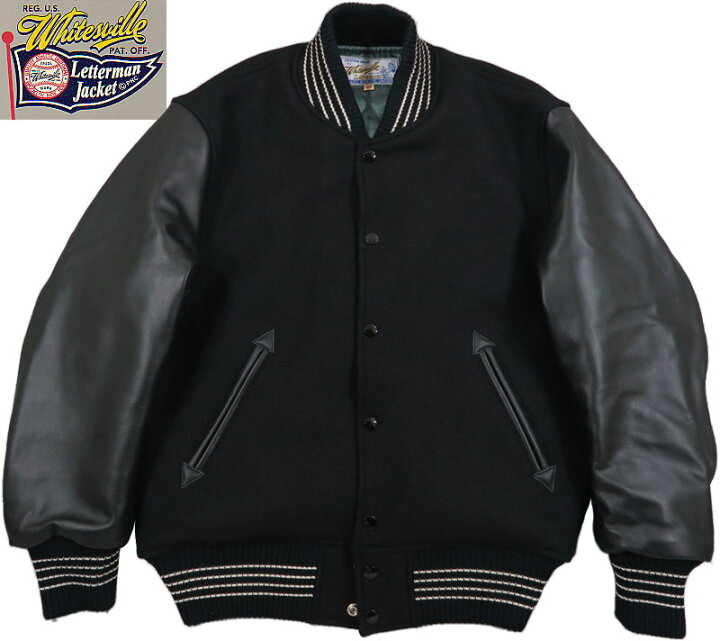 楽天市場】WHITESVILLE/ホワイツビル 30oz. WOOL MELTON AWARD JACKET 