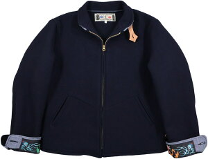 MFSC �gSUBMARINER�h 26 oz. WOOL MELTON �gBARRACUDA�h SUB JACKET �~�X�^�[�t���[�_�� �E�[�������g�� �o���N�[�_ �T�u�}���[�i�W���P�b�g 128) NAVY(�l�C�r�[)/Lot No. SC15637