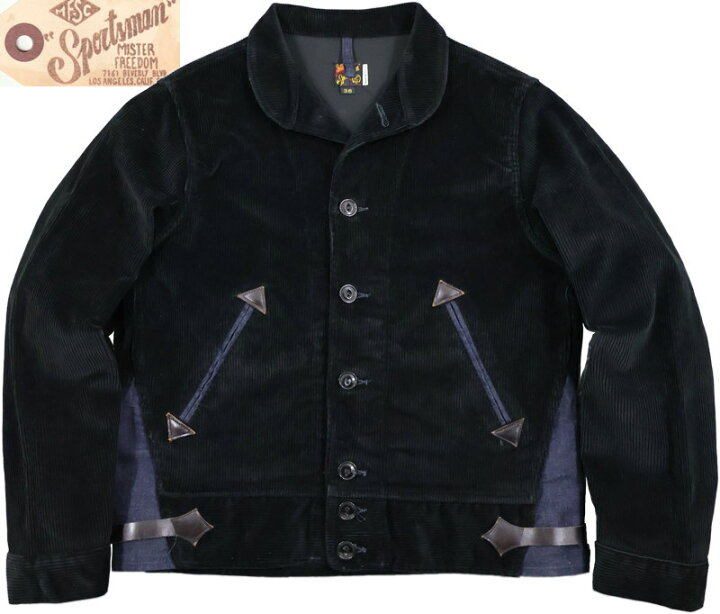 楽天市場】MFSC Made in U.S.A. BLACK CORDUROY “SANTAFE”CAMPUS 