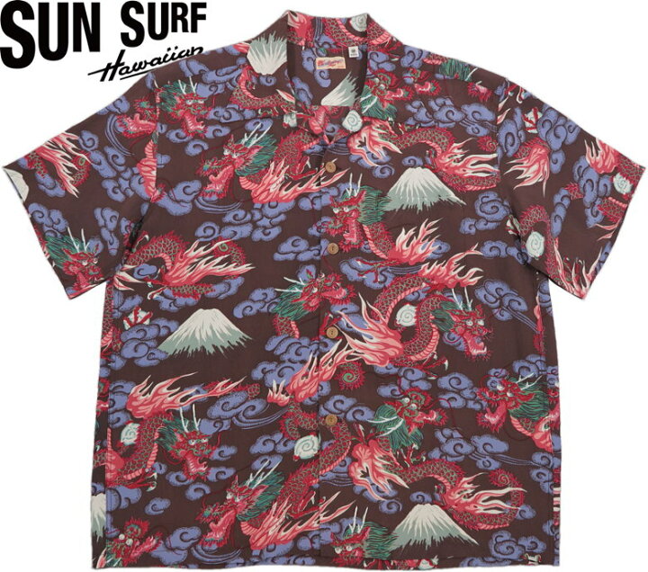 楽天市場】SUN SURF/サンサーフ RAYON HAWAIIAN SHIRT “TEAM OF 
