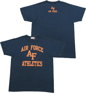 BUZZ RICKSON'S/�o�Y���N�\���Y S/S T-SHIRT �gAIR FORCE ATHLETICS�h �v�����gT�V���c/�J���b�W�v�����gTEE 128) NAVY(�l�C�r�[)/Lot No. BR79403