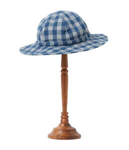 OAHU GARMENT/IAtEK[g 10oz. PALAKA CHECK HAT pJ `FbNnbg 421A) ONE WASH(EHbV)/Lot No. SS02842