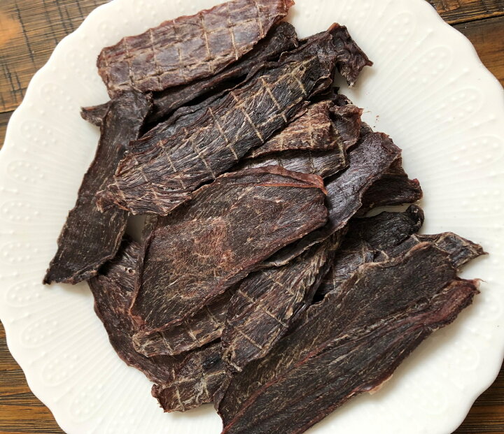 楽天市場 犬 無添加 おやつ 鹿肉ジャーキー１００ｇ 犬用 ジャーキー 国産 ドッグフード ペットフード 鹿肉 鹿 オヤツ シニア 尿路結石 ペット 高齢犬 小型犬 中型犬 大型犬 お試しサイズ 送料無料 犬のおやつ 生肉 Miyudora Pet