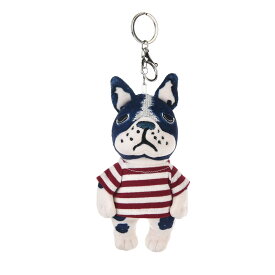 送料無料になりました【即日発送】 kusuguru　パフモチ　マスコットキーホルダー　アニマルモード　パウロ　犬　フレンチブルドッグ　犬グッズ　24-7114-01　くすぐるほっぺ　いぬ　ぬいぐるみ　母の日　クリスマスプレゼント