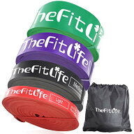 TheFitLife フィットネスチューブ トレーニングチューブ トレーニングバンド チューブ 筋トレ - 天然ラテ…