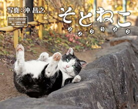 カレンダー2025 そとねこ（月めくり/壁掛け） (インプレスカレンダー2025)