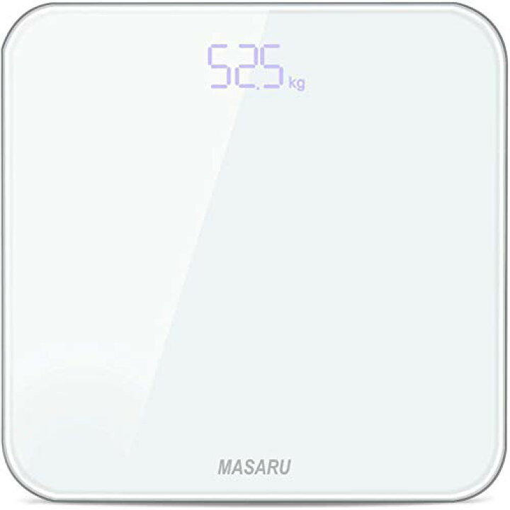 MASARU ヘルスメーター 体重計 デジタル電源自動ON OFFバックライト付