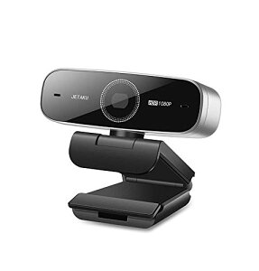 JETAku ウェブカメラ 60fps 在宅勤務 Webカメラ 自動焦点 美顔機能 1080P フルHD 200万画素 マイク内蔵 ビデオ通話 skype会議 オート