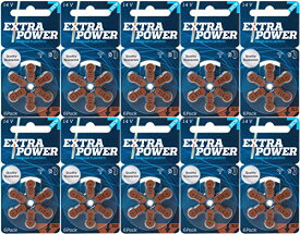 シバントス 補聴器用空気電池 PR41(312) 10パック(60粒入り) EXTRA POWER 高品質 ドイツ製 環境に優しい水銀0