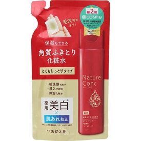 ネイチャーコンク 薬用クリアローション とてもしっとり 化粧水 詰替え用 180ミリリットル (x 1)