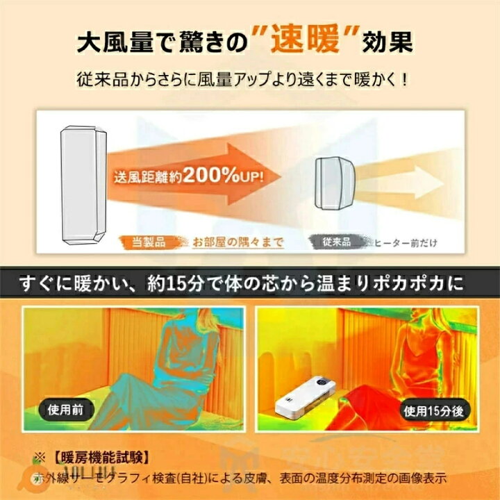 楽天市場】エアコン 工事不要 扇風機 壁掛け 冷暖両用 移動式 ヒーター 
