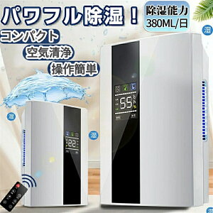 【1年保証】除湿機衣類乾燥機 除湿機 デシカント式 空気清浄機 除湿器 コンパクト LEDスクリーン ペルチェ式 20畳 省エネ 軽量 パワフル除湿 カビ対策 自動停止 梅雨 湿気 結露 カビ防止 洗濯