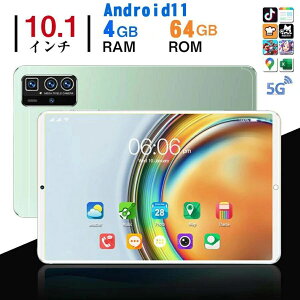 Android ^ubg 10.1C` IPSfBXvC 5G SIMʘb 4GB+64GB AhCh 2.4G/5G WI-FIf 8000mAhobe[ GPS@\ ݑΖ lbg ^ y q